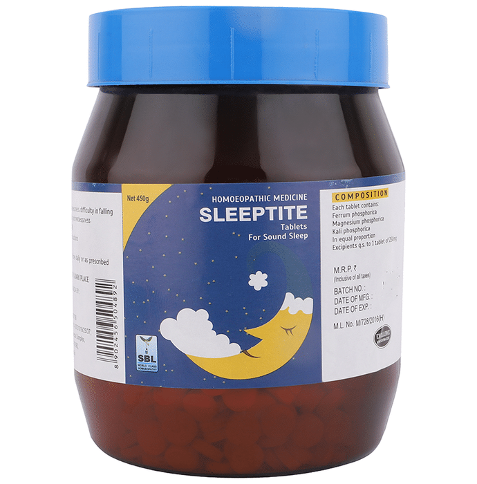 SBL Homeopathy Sleeptite Tablets
