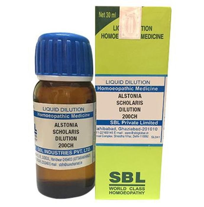 SBL Homeopathy Alstonia Scholaris Dilution