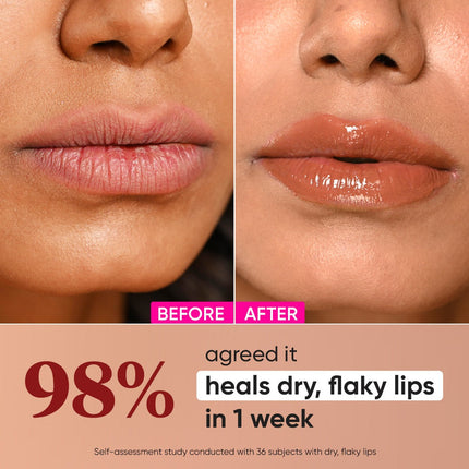 Dot & Key Barrier Repair Ceramide & Peptide SPF 50 PA+++, UVA+UVB Lip Balm - Warm Nude