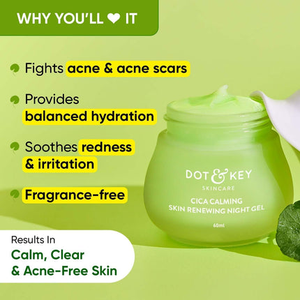 Dot & Key CICA Niacinamide Night Gel