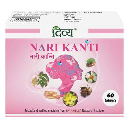 Patanjali Divya Nari Kanti Tablets