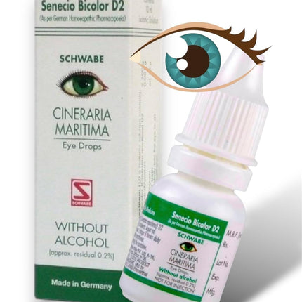 Dr. Willmar Schwabe Germany Cineraria Maritima Eye Drop