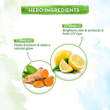 Mamaearth Vitamin C Daily Glow Sunscreen SPF 50 PA+++ for Sun Protection & Glow