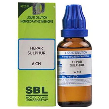 SBL Homeopathy Hepar Sulphur Dilution
