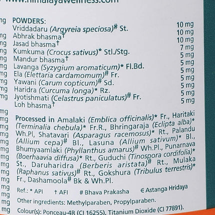 Himalaya Herbals - Geriforte Tablets