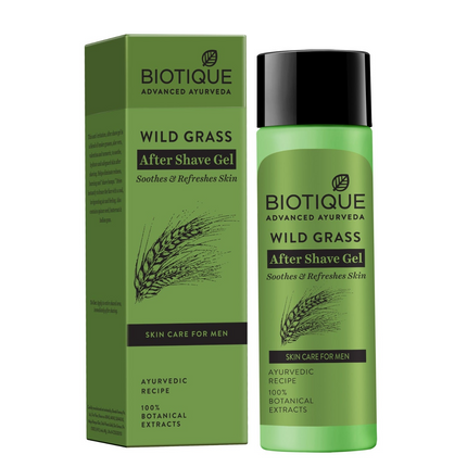 Biotique Bio Wild Grass A Soothing After Shave Gel For Men