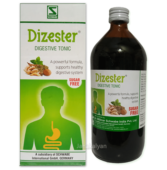 Dr. Willmar Schwabe India Dizester Herbal Digestive Tonic (Sugar-Free)