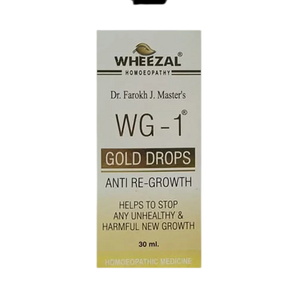 Wheezal Homeopathy WG-1 Gold Drops