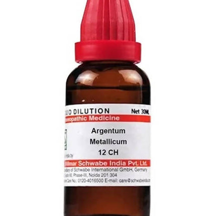 Dr. Willmar Schwabe India Argentum Metallicum Dilution