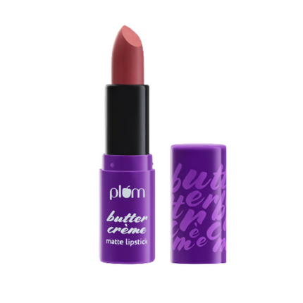 Plum Butter Crème Matte Lipstick Crimson Crush - 124 (Carmine Pink)
