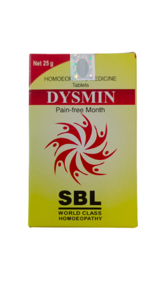 SBL Homeopathy Dysmin Tablets