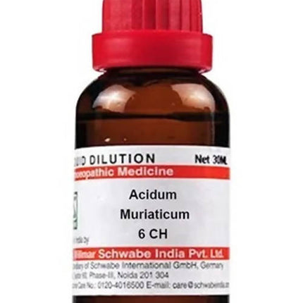 Dr. Willmar Schwabe India Acidum Muriaticum Dilution