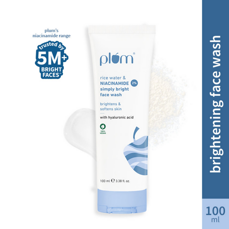Plum 2% Niacinamide Face Wash With Rice Water