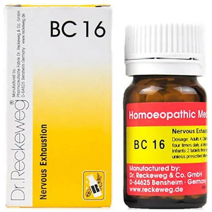 Dr. Reckeweg Bio-Combination 16 (BC 16) Tablets