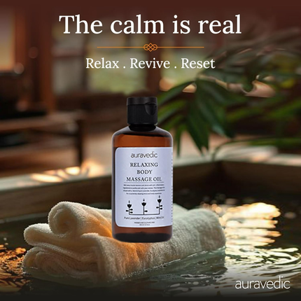 Auravedic Relaxing Body Massage Oil