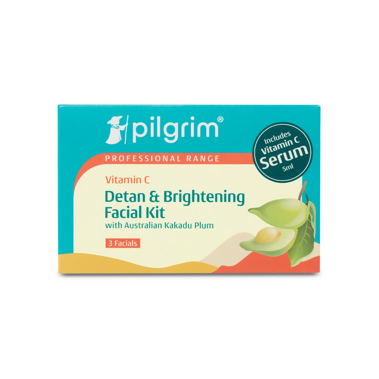 Pilgrim Vitamin C Detan & Brightening Facial Kit