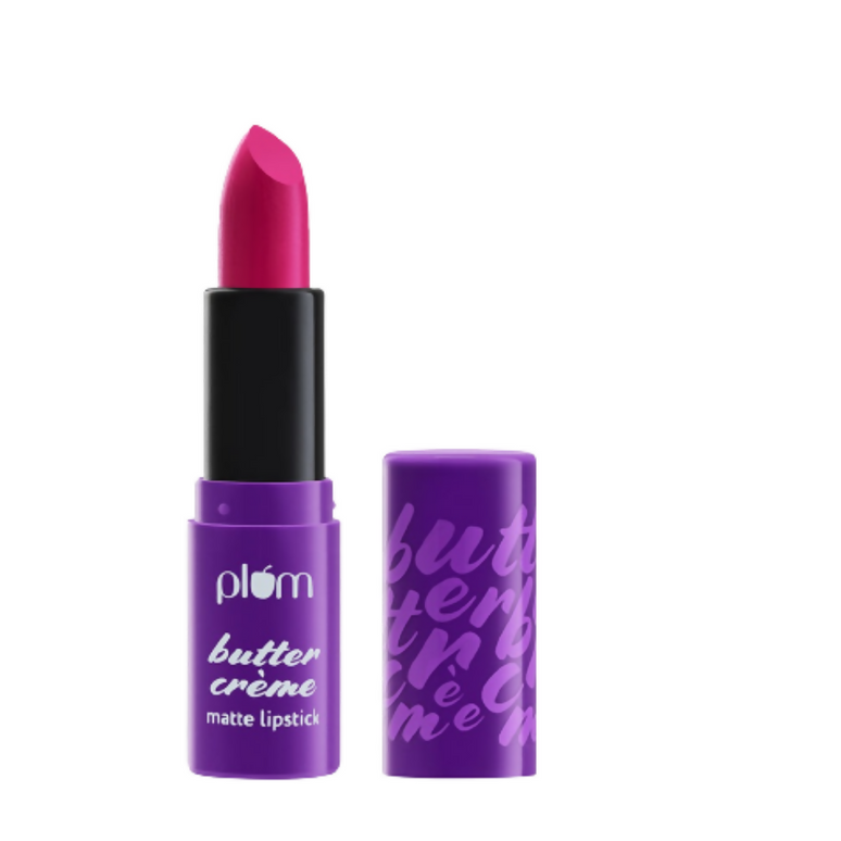 Plum Butter Crème Matte Lipstick Fuchsia Frenzy - 131 (Fuchsia Hot Pink)