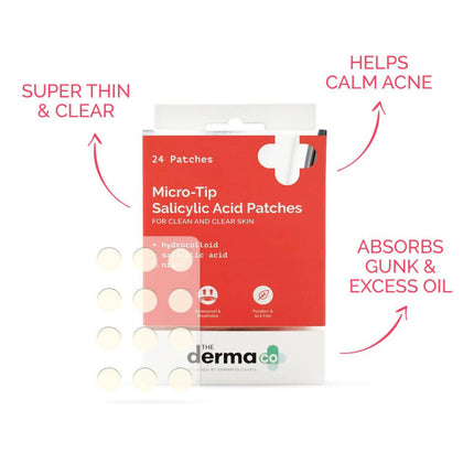 The Derma Co Micro-Tip Salicylic Acid Patches - Limited Time Offer
