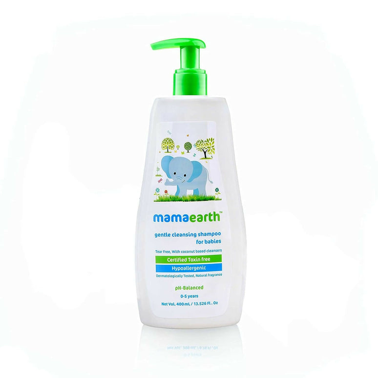 Mamaearth Gentle Cleansing Natural Baby Shampoo & Mamaearth Deeply Nourishing Natural Baby Wash