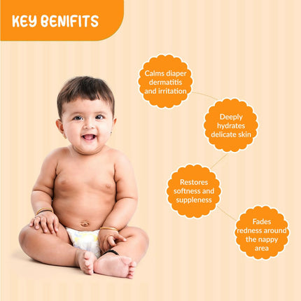 Fixderma Baby Hoopoe Diaper Rash Cream with Zinc Oxide & Panthenol