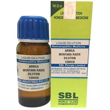 SBL Homeopathy Arnica Montana Radix Dilution