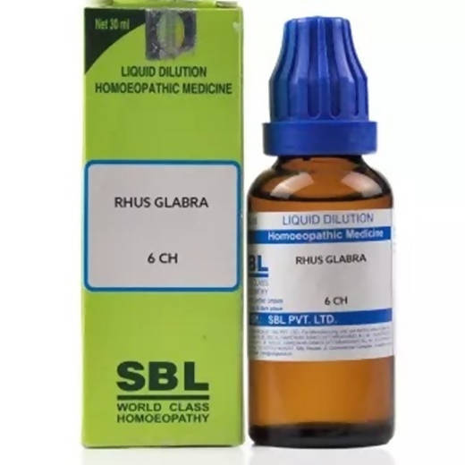 SBL Homeopathy Rhus Glabra Dilution