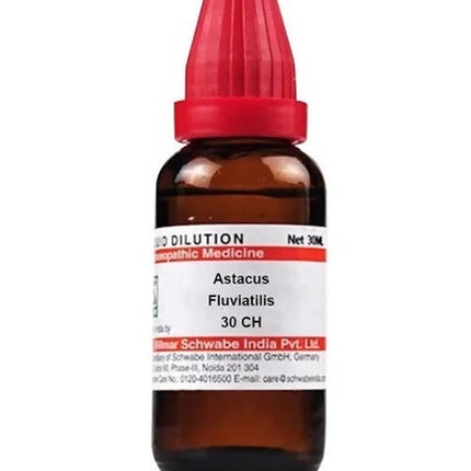 Dr. Willmar Schwabe India Astacus Fluviatilis Dilution