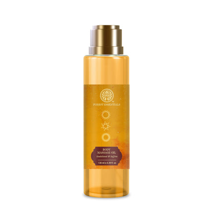 Forest Essentials Body Massage Oil Sandalwood & Saffron