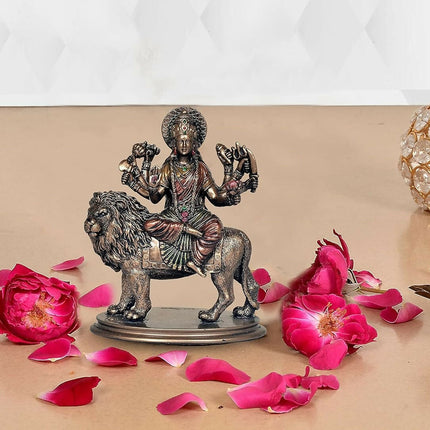 Umi Cold Cast Resin Maa Durga Idol