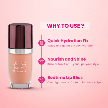 Lotus Make Up Proedit Tinted Lip Oils - Nude