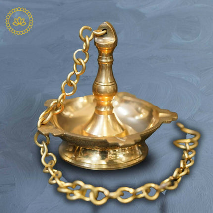 Brass Hanging Kerala Diya