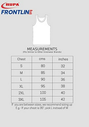 Rupa Frontline Sleeveless Vest For Men