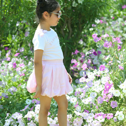 LH Luxury Fashion Lavanya Girls Tee & Skirt Set – Stylish & Comfortable