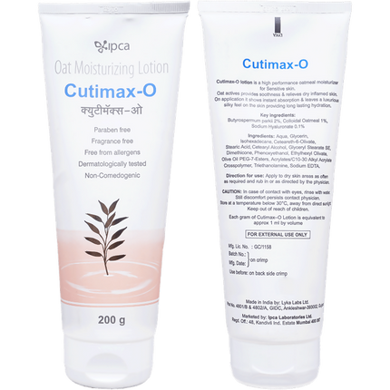 Cutimax-O Oat Moisturizing Lotion