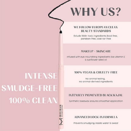 House Of Makeup Oh My Black Ultra-Pigmented Kajal