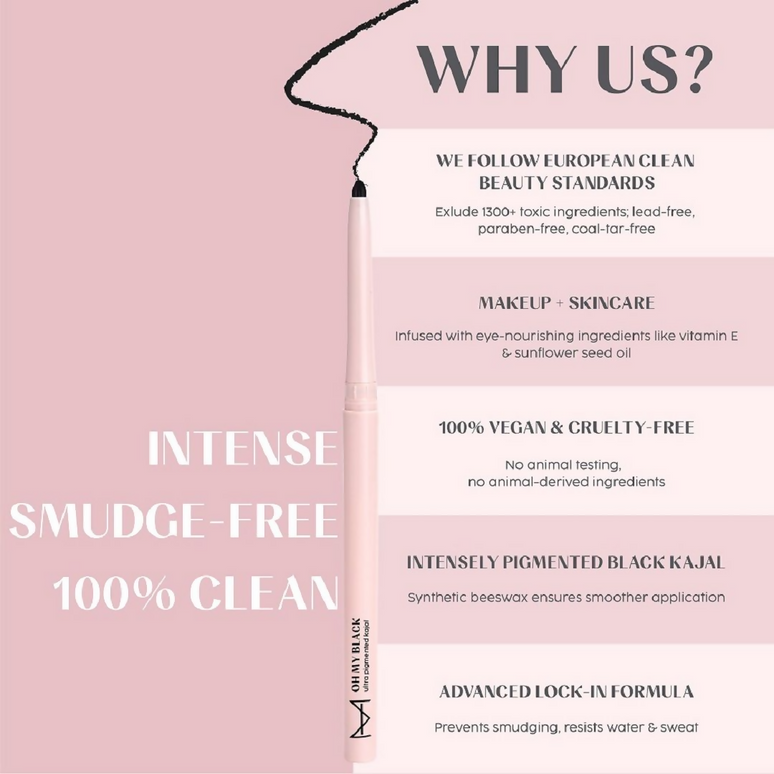 House Of Makeup Oh My Black Ultra-Pigmented Kajal