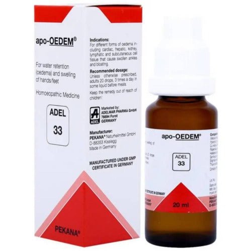 Adel Homeopathy 33 Apo-Oedem Drop