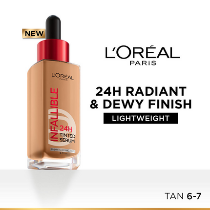 L'Oreal Paris Infallible 24H Tinted Serum Foundation - Tan