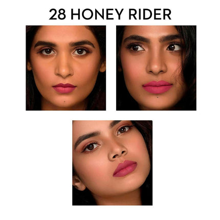 Sugar Cosmetics Matte as Hell Lip Crayon Lasts upto 8hrs, Water Resistent Lipstick for Women - 28 Honey Rider