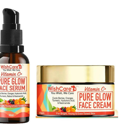 Wishcare Vitamin C Serum+ Day & Night Cream Combo