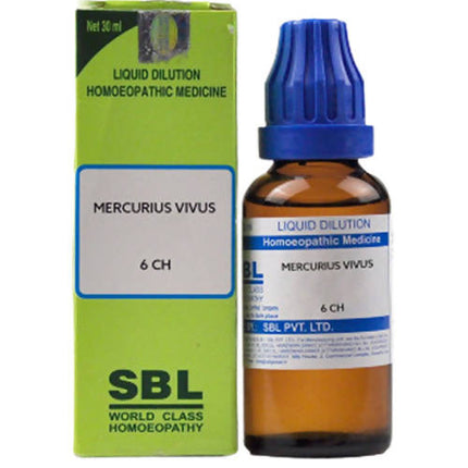 SBL Homeopathy Mercurius Vivus Dilution