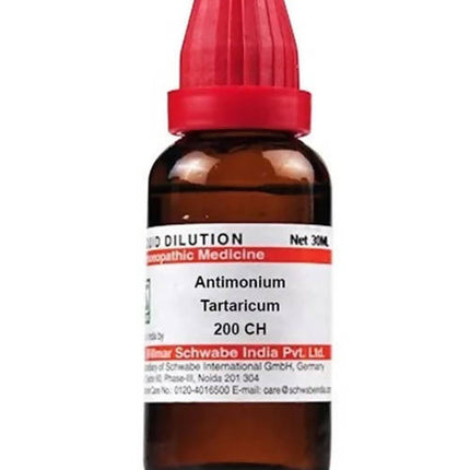 Dr. Willmar Schwabe India Antimonium Tartaricum Dilution