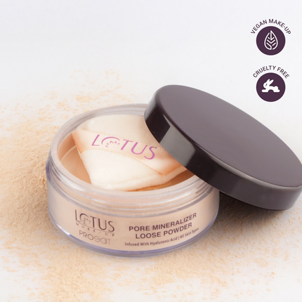 Lotus Make Up Proedit Pore Mineralize Loose Powder - 02 Latte