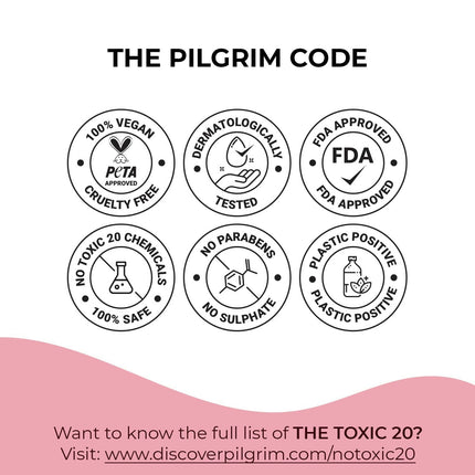 Pilgrim Spanish Lip Sleeping Mask (Bubblegum) with Shea Butter & Pomegranate For Hydrated & Soft Lips