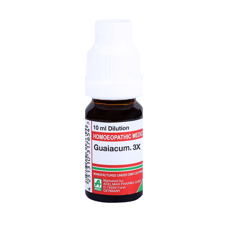 Adel Homeopathy Guaiacum Dilution