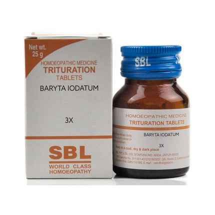 SBL Homeopathy Baryta Iodatum Trituration Tablets