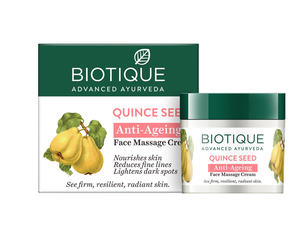 Biotique Advanced Ayurveda Quince Seed Anti-Ageing Face Massage Cream