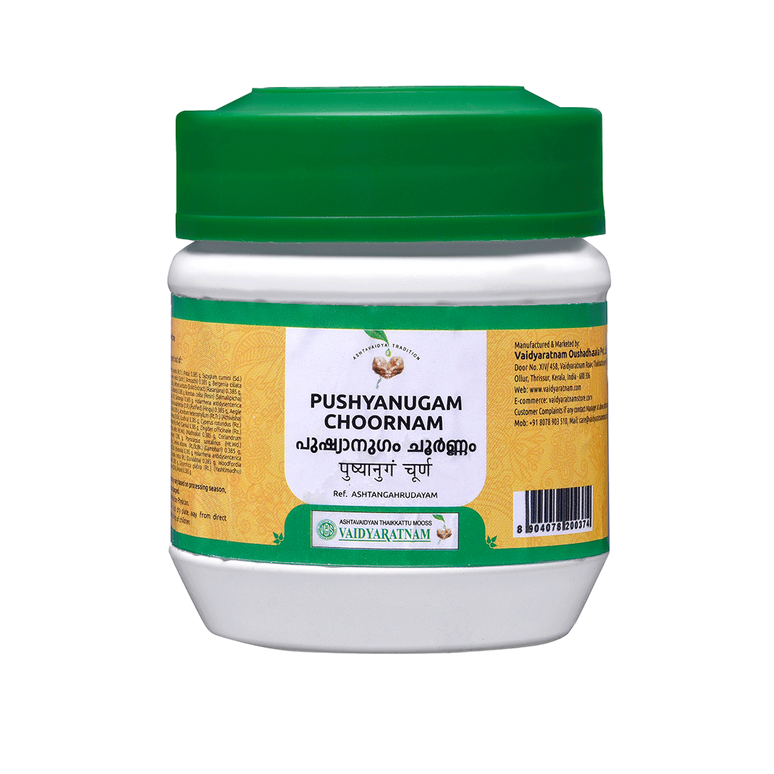 Vaidyaratnam Pushyanugam Choornam