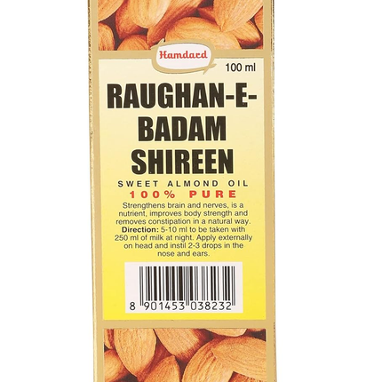 Hamdard Roghan Badam Shirin Sweet Almond Oil