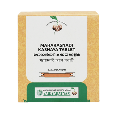 Vaidyaratnam Maharasnadi Kashaya Gulika